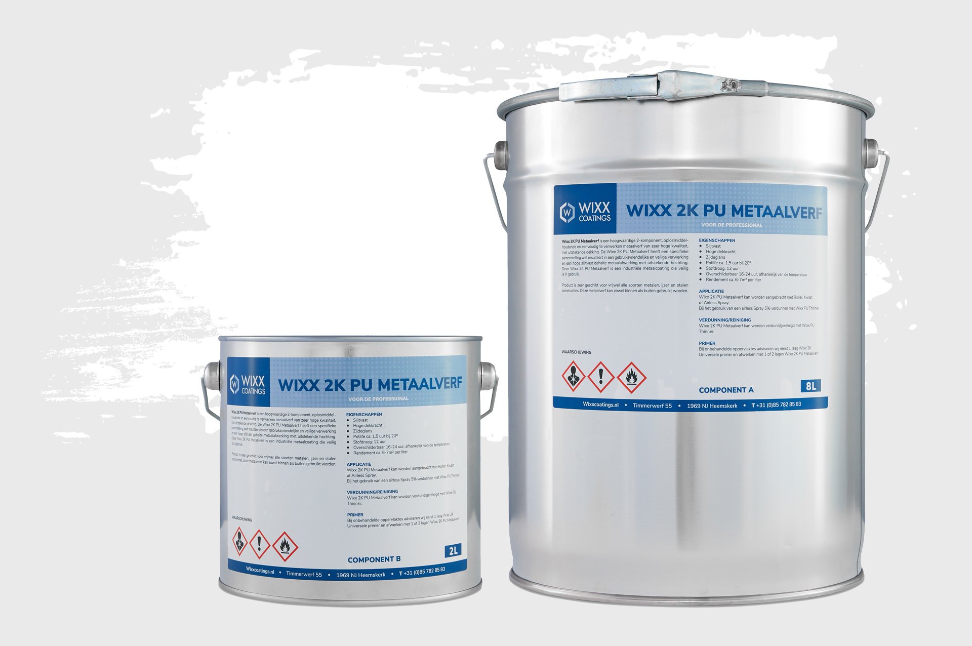 Wixx 2K PU Metaalverf - Afbeelding 2
