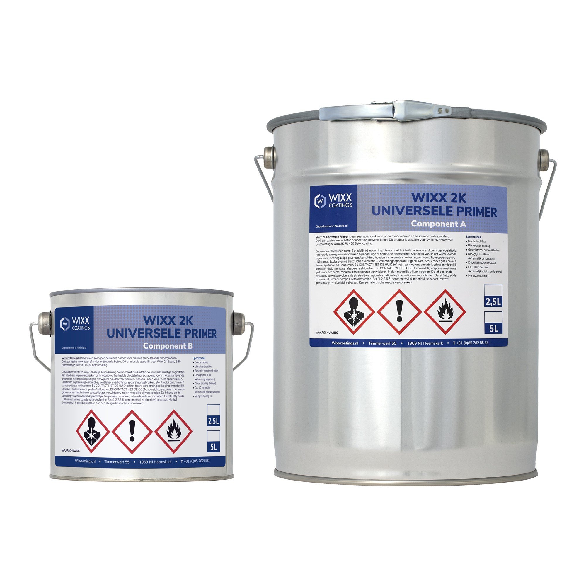 Blik primer van Wixx Coatings