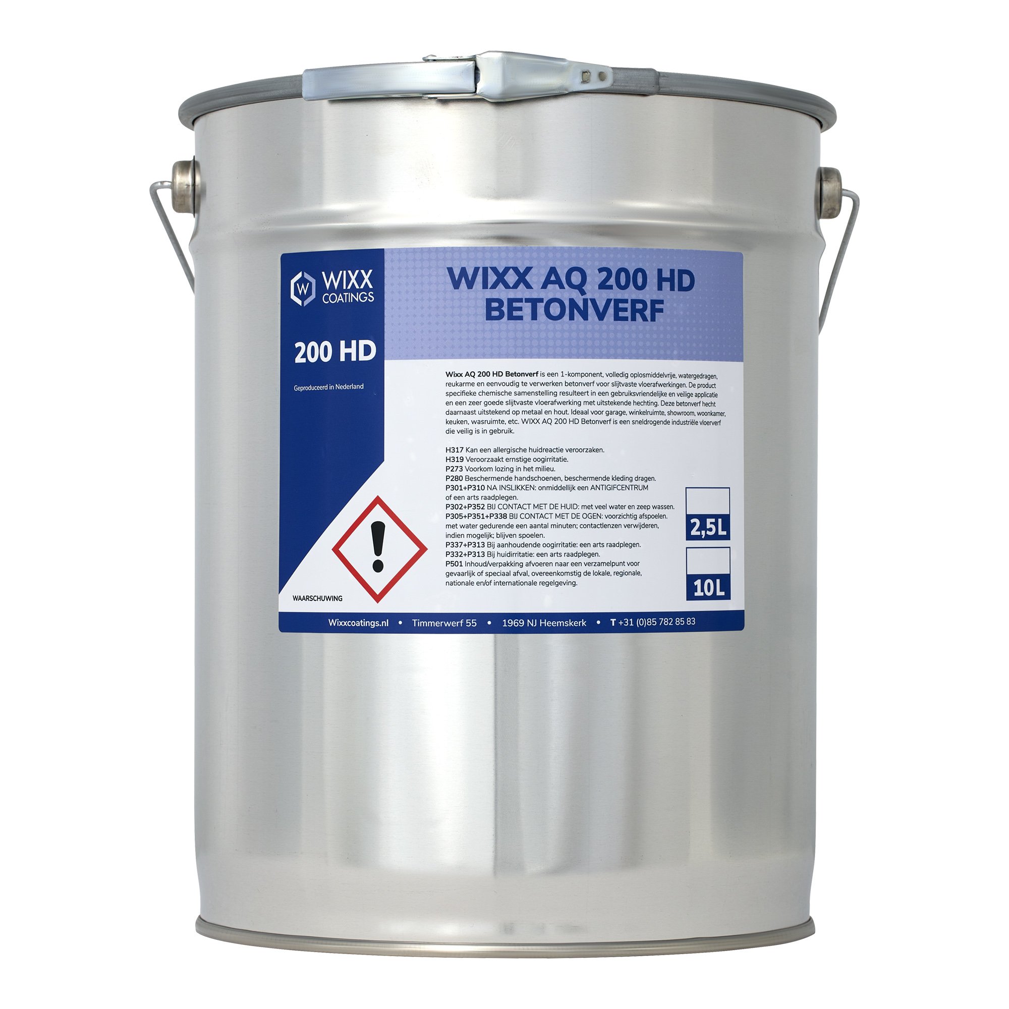 Blik betonverf van Wixx Coatings