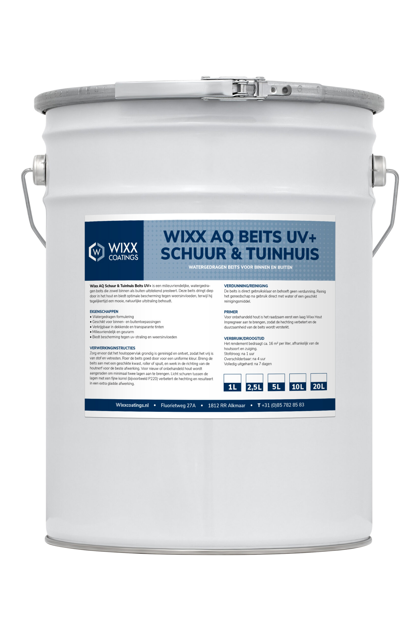 Blik schuurbeits van Wixx Coatings