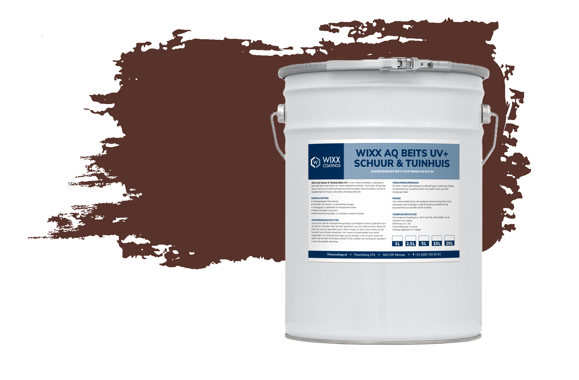 Wixx AQ Schuur en Tuinhuis Beits UV+ - Afbeelding 3