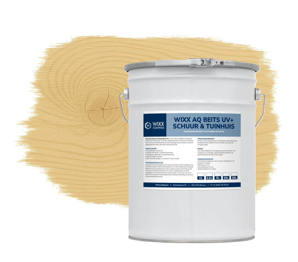 Wixx AQ Schuur en Tuinhuis Beits UV+ - Afbeelding 13