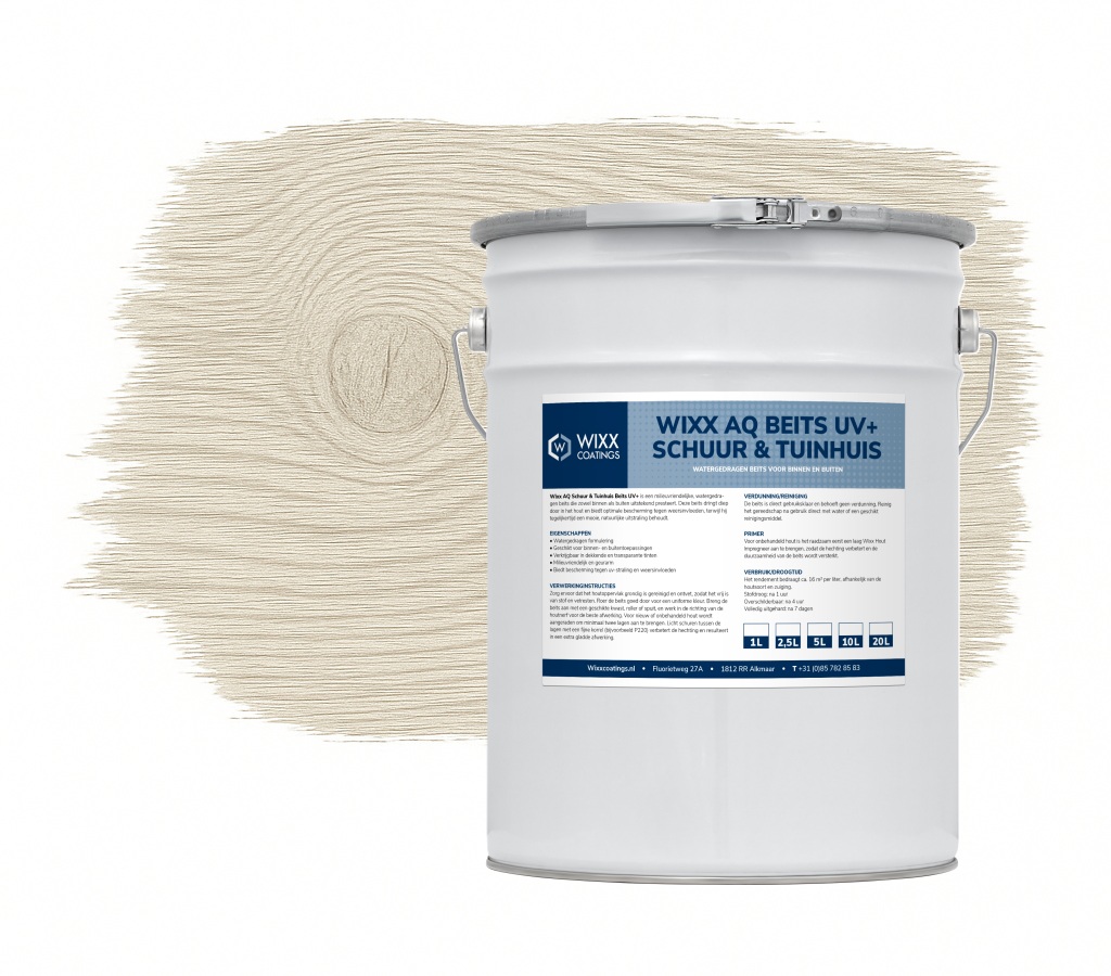 Wixx AQ Schuur en Tuinhuis Beits UV+ - Afbeelding 9