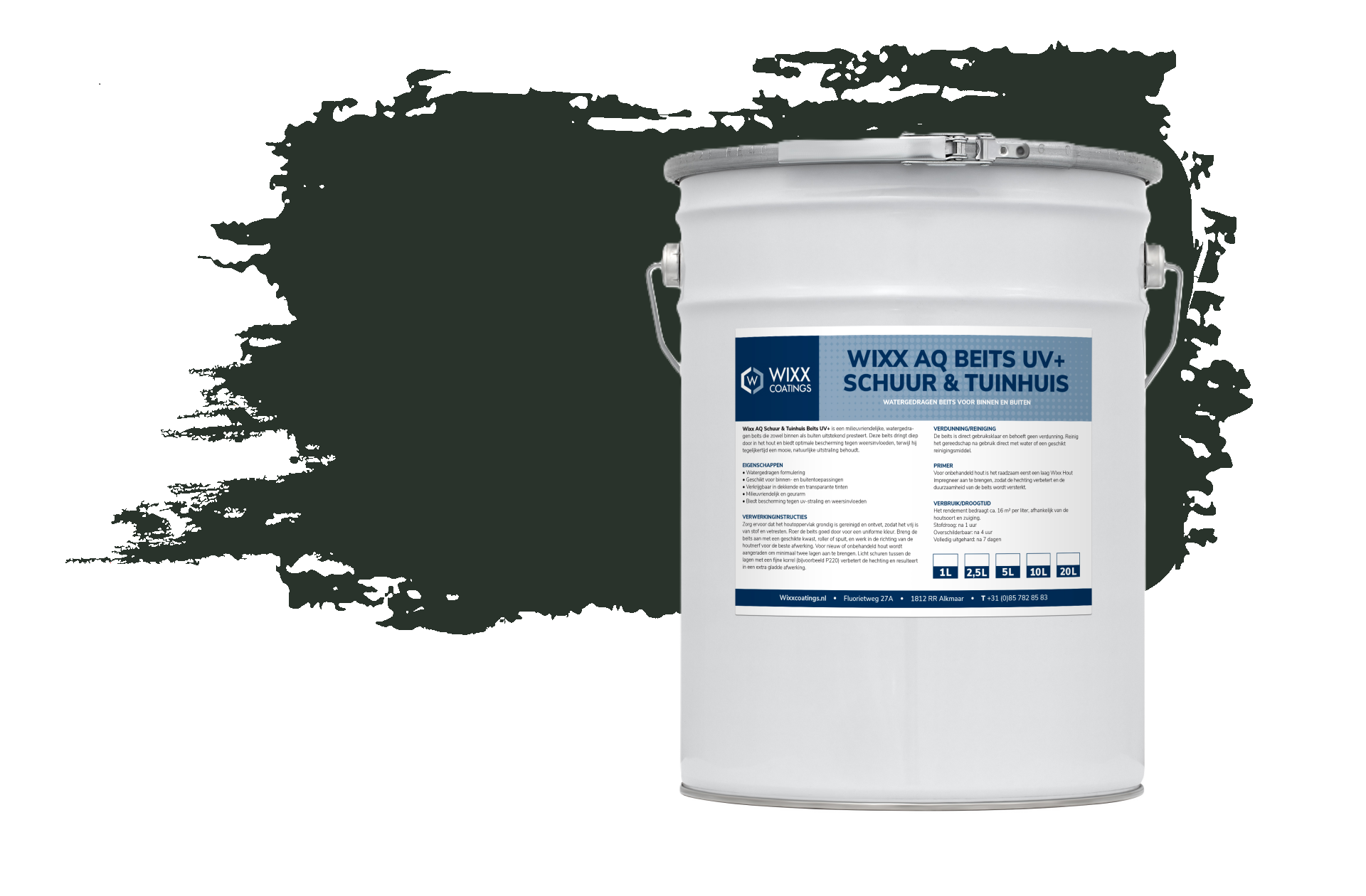 Wixx AQ Schuur en Tuinhuis Beits UV+ - Afbeelding 4