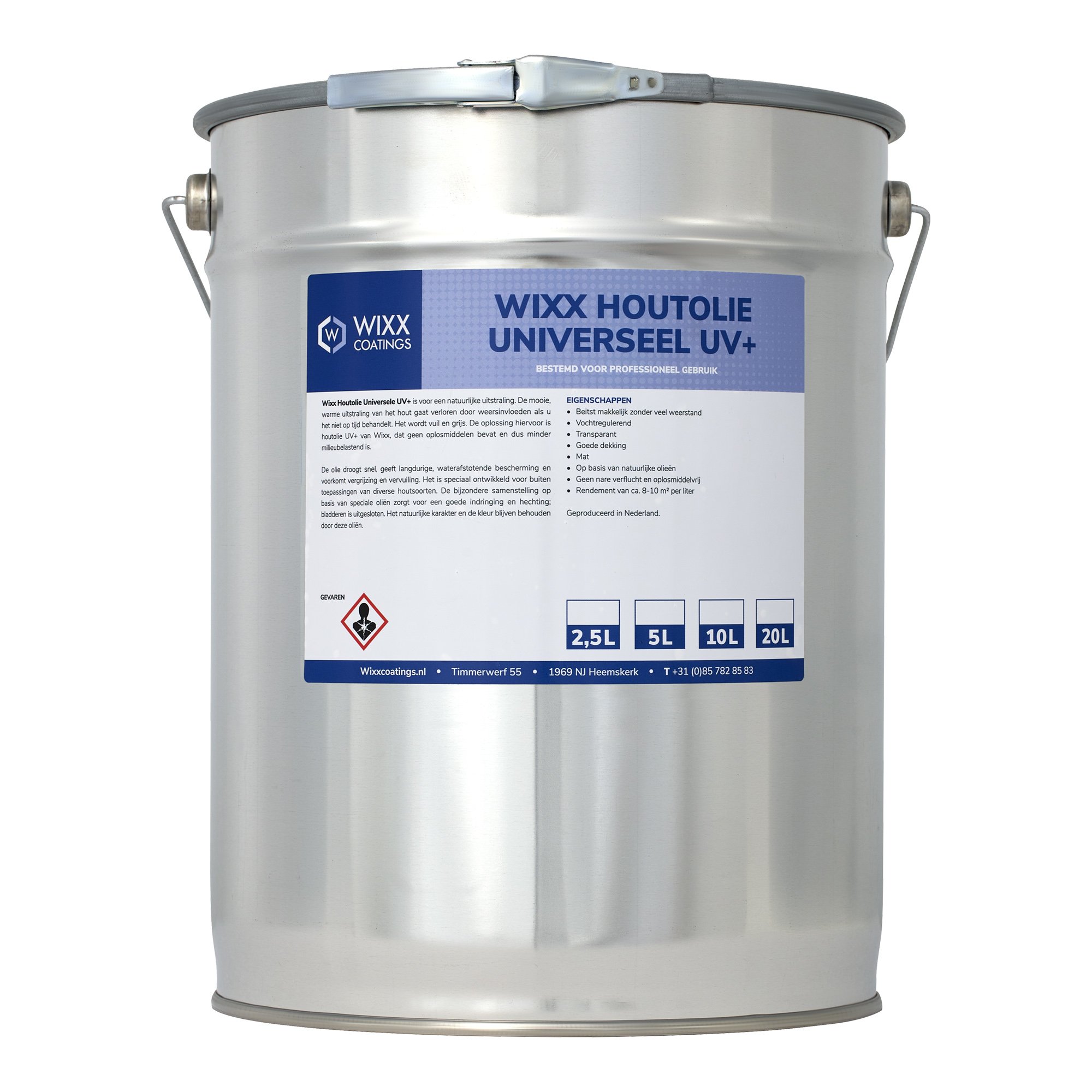 Blik houtolie van Wixx Coatings