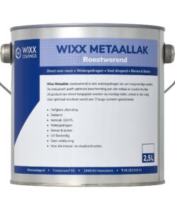 Blik metaallak van Wixx Coatings