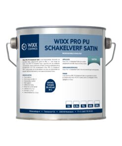 Blik schakelverf van Wixx Coatings