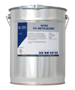 Blik PU Metaalverf van Wixx Coatings