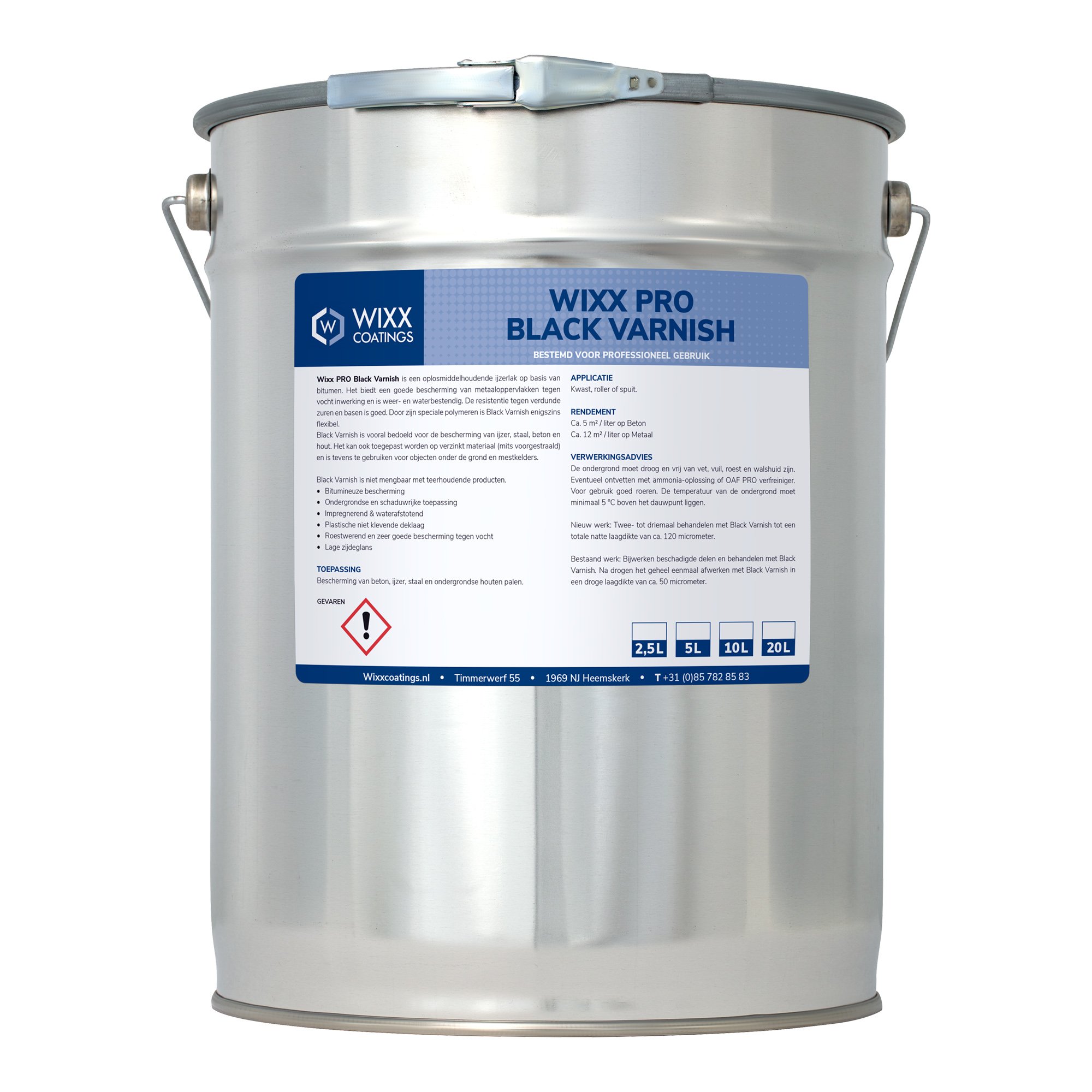 Wixx PRO Black Varnish - Wixxcoatings.com