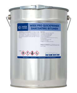 Quickprimer bitumen blik van Wixx coatings