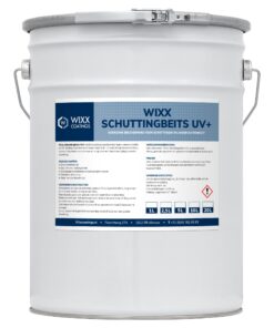 Blik schutting beits van Wixx Coatings
