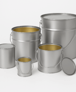 Lege Gecoate verfblik met Deksel - Wixxcoatings.com