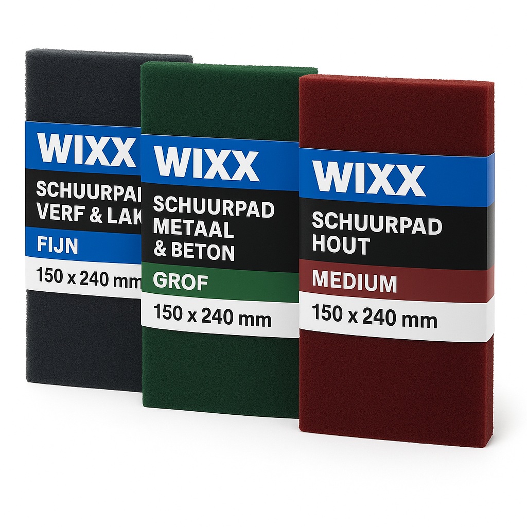 Wixx Schuurpad 150x240 mm