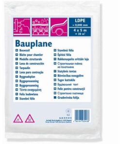 Afdekzeil LDPE 40 my, 4x5 m