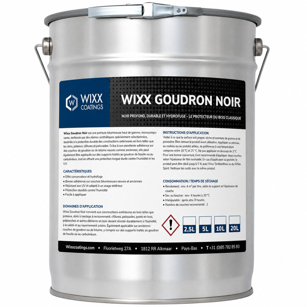 Wixx Goudron Noir