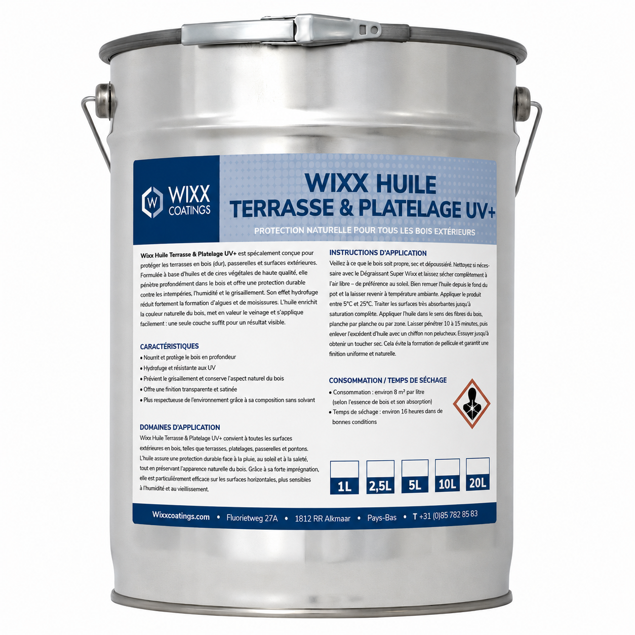 Wixx Huile Terrasse & Platelage UV+