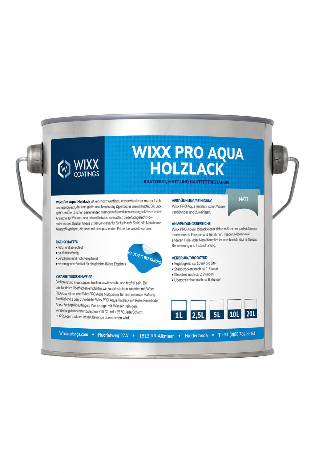 Wixx PRO Aqua Holzlack Matt