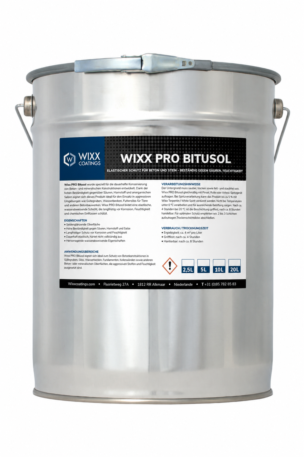 Wixx PRO Bitusol Schwarz