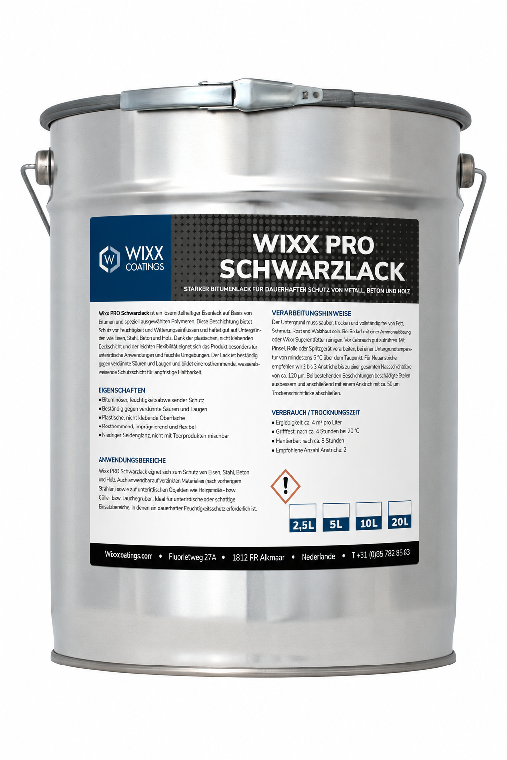Wixx PRO Schwarzlack