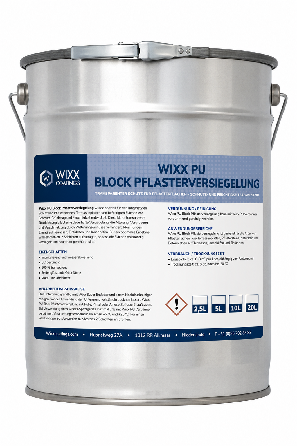 Wixx PU Block Pflasterversiegelung