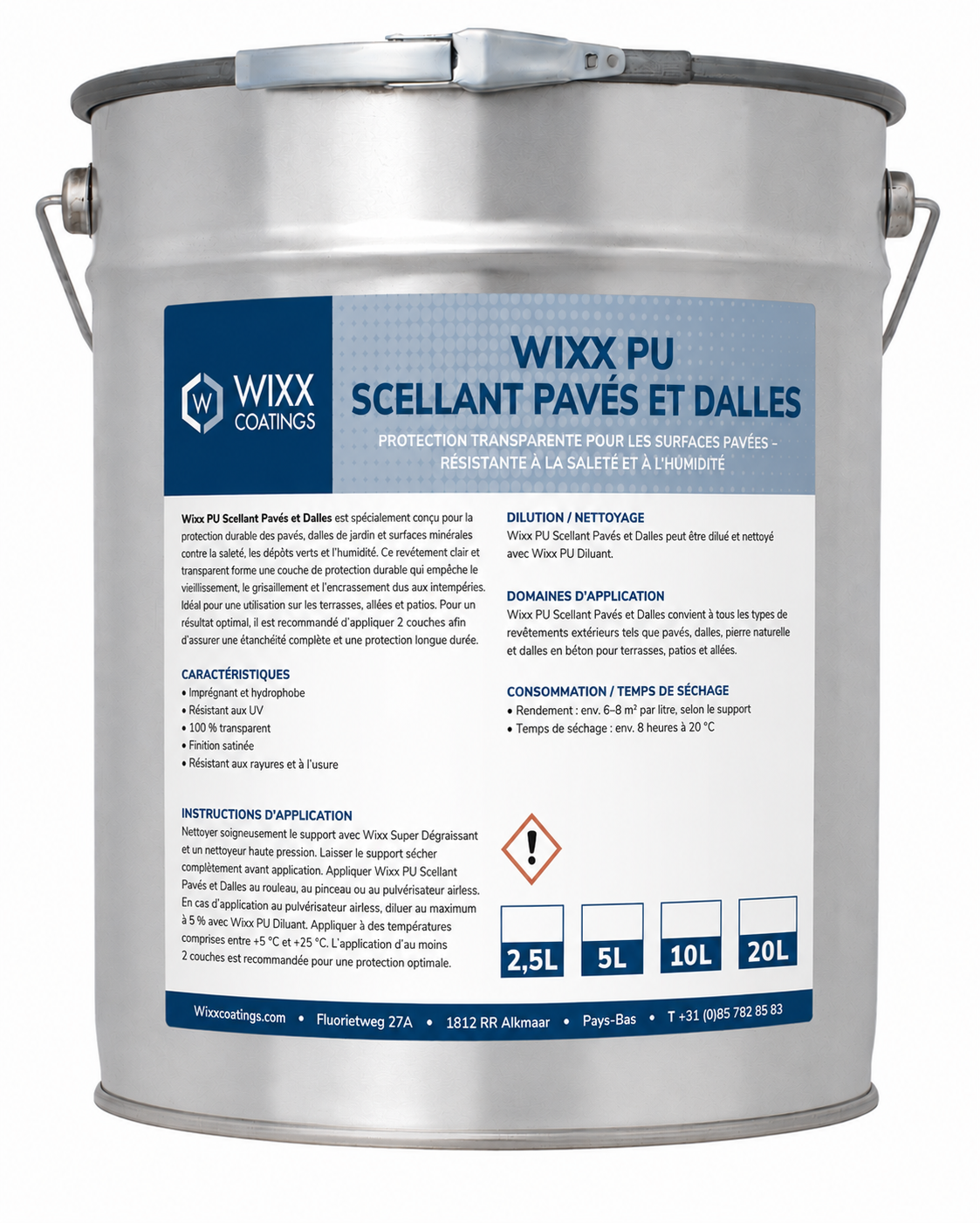 Wixx PU Scellant Pavés et Dalles