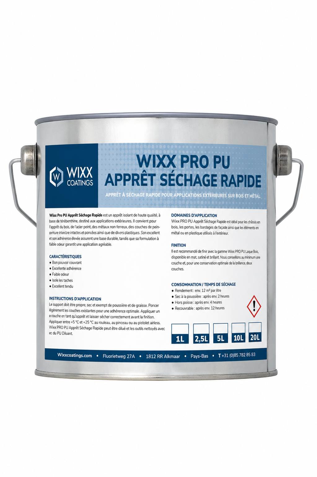 Wixx Pro PU Apprêt Séchage Rapide