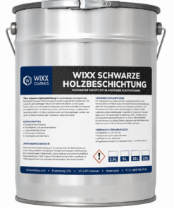 Wixx Schwarze Holzbeschichtung
