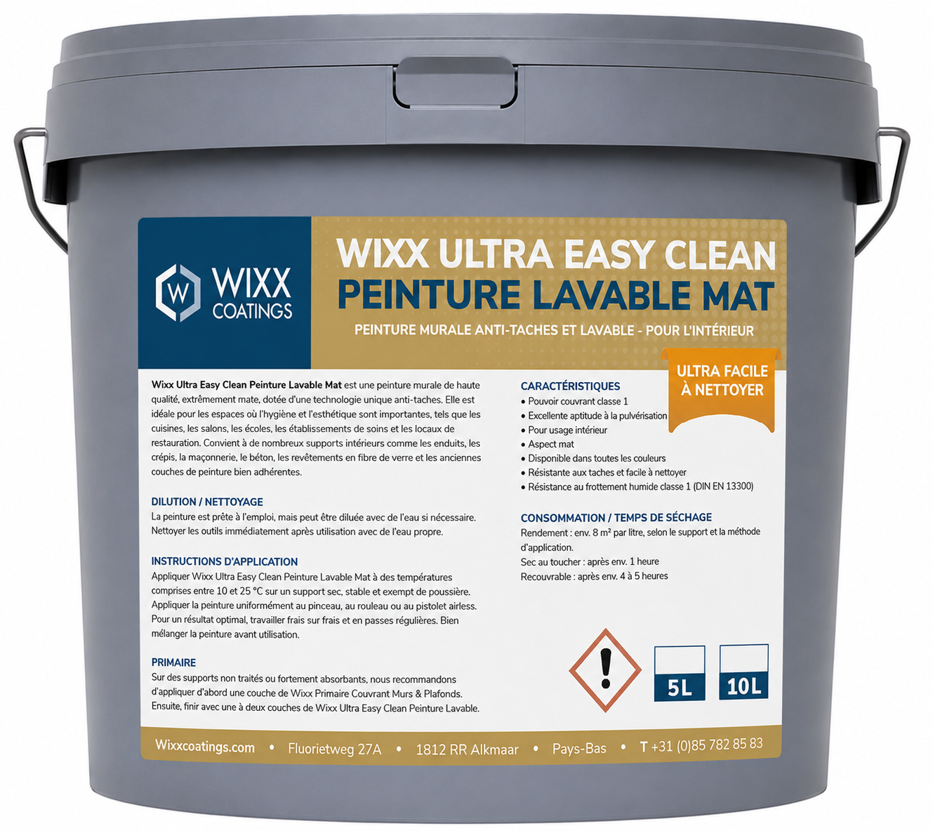 Wixx Ultra Easy Clean Peinture Lavable Mat