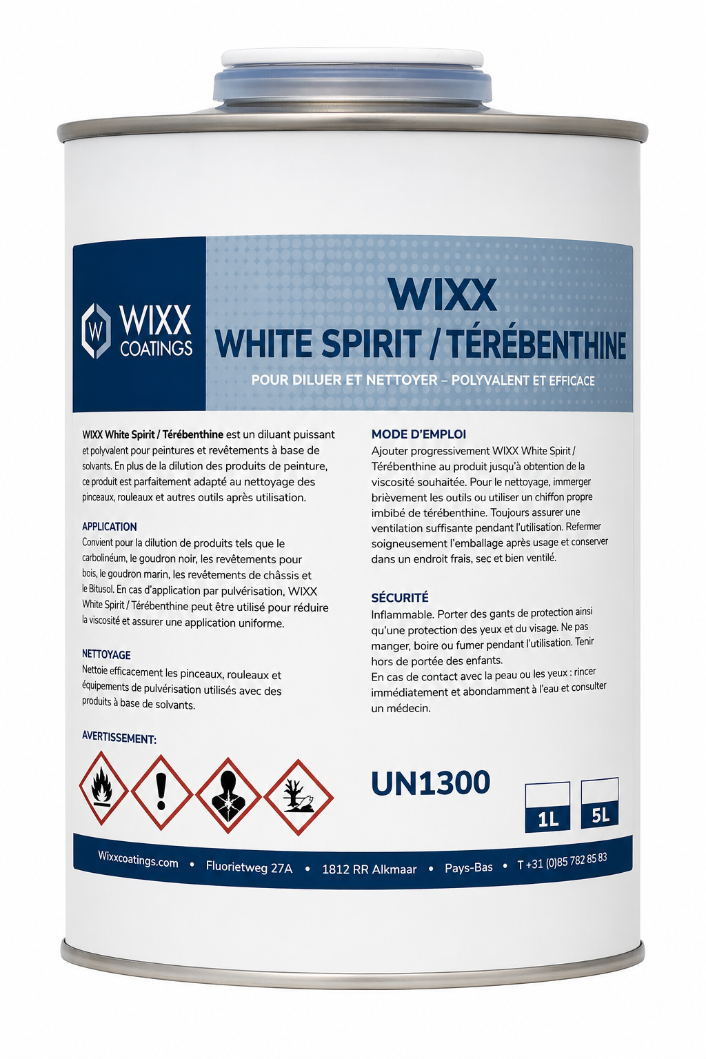 Wixx White Spirit / Térébenthine